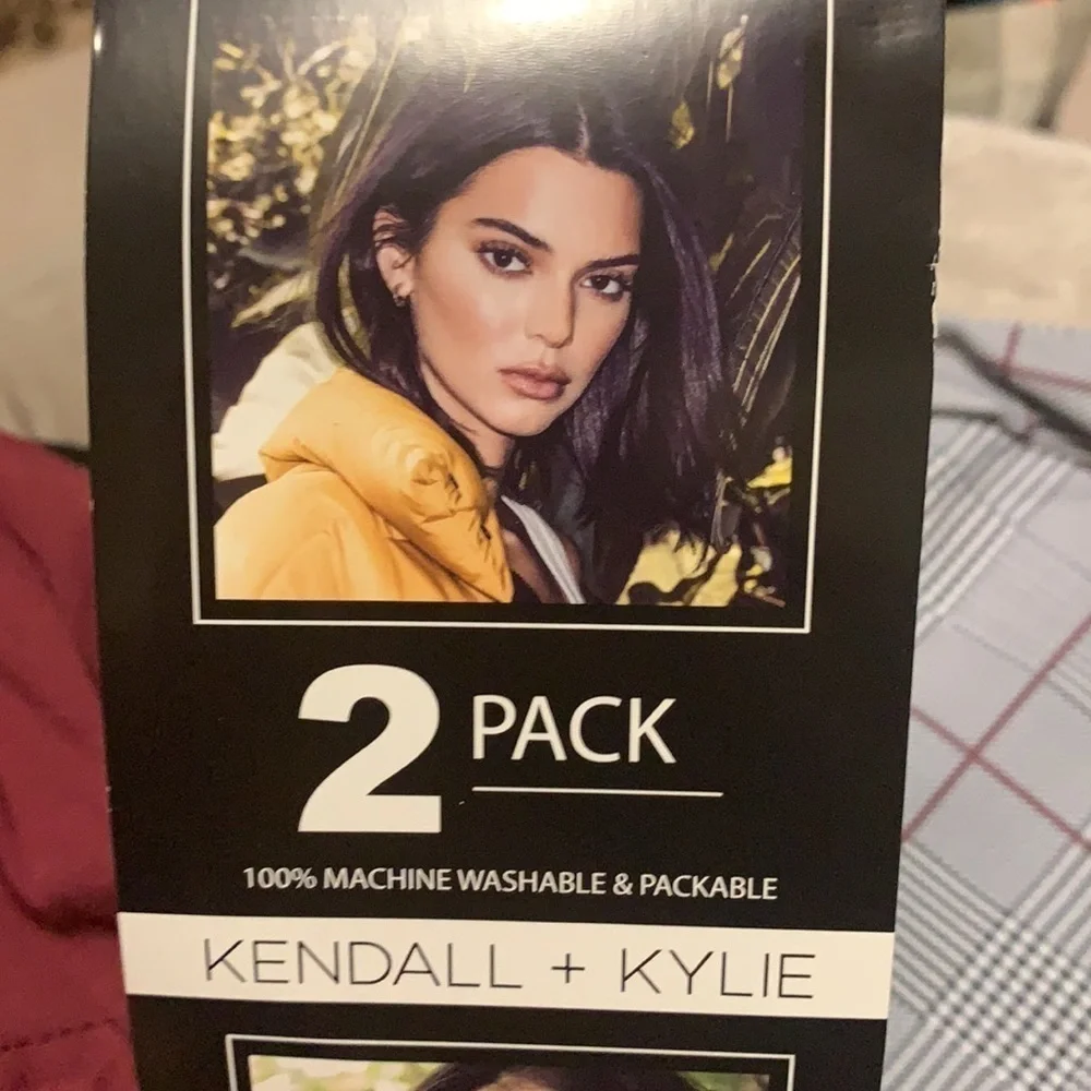 Kendall & Kylie 2 pack backpacks, new with tags, packable